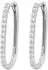 Tom Tailor Creolen Damen Sterling Silber 925 mit Zirkonia 23mm (2100561)