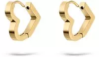 Copenhagen Studios Paar Creolen "Schmuck Geschenk Edelstahl Creolen Herz...