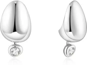 Ania Haie Wanderer Ohrstecker 925er Silber mit Zirkonia (E076-07H)
