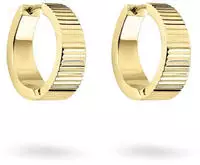 Liebeskind Berlin LJ-1131-E-17 Damen-Ohrringe Creolen Edelstahl IP Gold