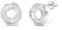 Tom Tailor Ohrstecker Kreis, Sterling Silber 925, synthetischer Zirkonia (TT-E0085)