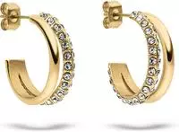 s.Oliver Paar Creolen "Schmuck Geschenk Edelstahl Creolen The Daily Spark" mit