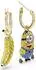 Swarovski Minions Stuart and Banana Drop-Ohrhänger, Pavé, Mini (5743382)