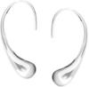 Vinani Ohrhänger Tropfen klein glänzend schlicht Sterling Silber 925 Ohrringe...