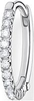 THOMAS SABO Single-Creole "wei&szlig;e Steine gold, wei&szlig;e Steine silber" mit Zirkonia