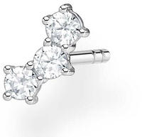 THOMAS SABO Single-Ohrstecker "farbige oder wei&szlig;e Steine" mit Glas-Keramik Stein,