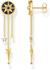 Thomas Sabo Earrings Royalty Star with Diamonds (H2224-963-7) gold