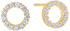 Sif Jakobs Jewellery Biella Uno Piccolo (SJ-E337-CZ) gold