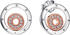 Pandora Signature Bicolor Logo Kreise Ohrringe (282314C01)