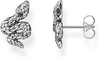 THOMAS SABO Paar Ohrstecker "Schlangen-Optik" mit Zirkonia (synth.)
