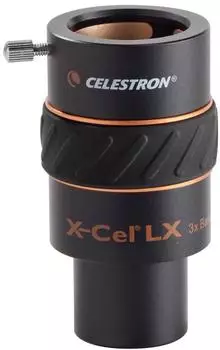 Celestron X-Cel LX Barlow-Linse 1,25'' 3x schwarz (93428)