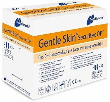 Rösner-Mautby Gentle Skin Securitex OP-Handschuhe puderfrei Gr. 6,5 (25 x 4 Stk.)