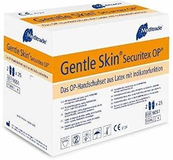 Rösner-Mautby Gentle Skin Securitex OP-Handschuhe puderfrei Gr. 7,5 (25 x 4 Stk.)