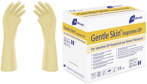 Rösner-Mautby Gentle Skin Isopretex OP-Handschuhe puderfrei Gr. 7,0 (50 x 2 Stk.)