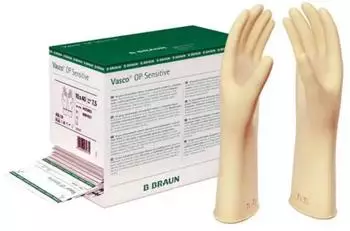 B. Braun Vasco Sensitive OP-Latexhandschuhe puderfrei Gr. 8,5 (40 x 2 Stk.)