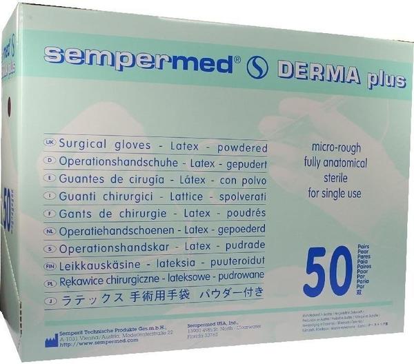 Lohmann & Rauscher Sempermed Derma Plus gepudert Gr. 7,5 (50 x 2 Stk.)