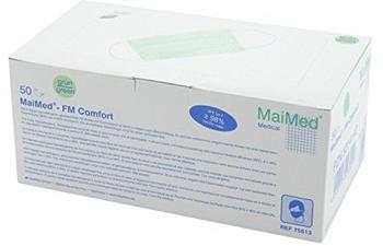 MaiMed FM Comfort Mundschutz mit Gummiband unsteril grün (50 Stk.)