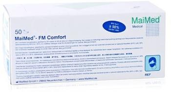 MaiMed FM Comfort Mundschutz mit Gummiband unsteril weiß (50 Stk.)