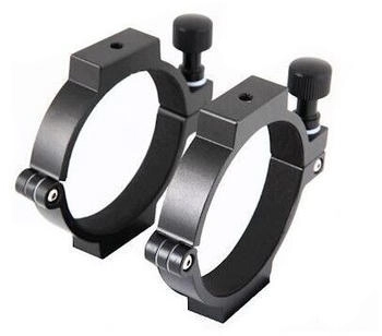 ASToptics 80mm CNC Rohrschellen (Paar, z.B. für TAK FS-60)