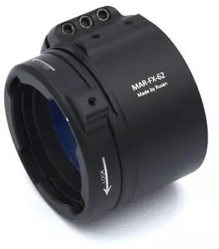 Rusan Mikron Modular Adapter MAR Klemmhülse Fix mit 3 Schrauben 60 mm