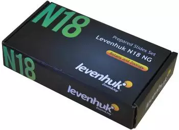 Levenhuk N18 NG Vorbereitetes Objekttr&auml;ger-Set f&uuml;r Botanik und Zoologie mit Leeren Objekttr&auml;gern und Deckbl&auml;ttern im Set
