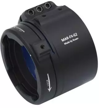 Rusan Mikron Modular Adapter MAR-FX / Klemmadapter für Montage eines Vorsatzgerätes
