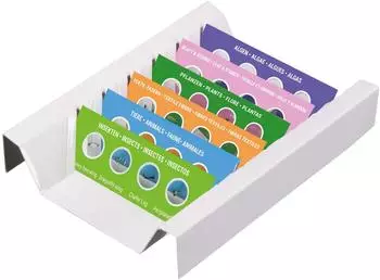 Bresser Junior Mikroskop-Starter-Set 24 Dauerpräparate auf 6 Objektträgern (8859460)
