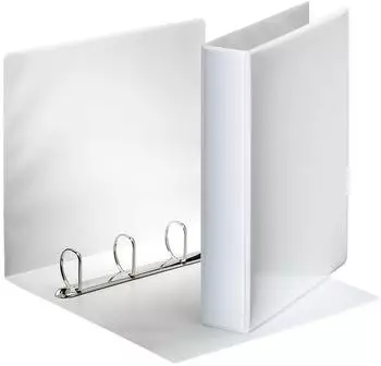 Esselte Pr&auml;sentations-Ringbuch A4 4-Ring &Oslash; 40mm wei&szlig; (49704)