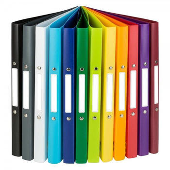 Idena Ringbuch 12er A4 farbig sortiert (10426)