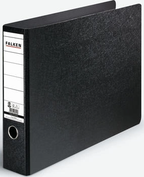 Falken 16x Ordner A3 quer Hartpappe, Rücken 80mm - Schwarz (11285970)