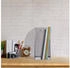Relaxdays Stehsammler Metall silber