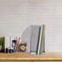 Relaxdays 3 x Stehsammler Metall silber