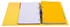 Exacompta 10x Ordner Prem'Touch PVC, Rückenbreite 50mm, 32x29cm für DIN A4 Maxi - gelb