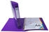 Exacompta 10x Ringbuch Iderama PP 0,5mm, 4 Ringe 30mm, Rücken 40mm, für DIN A4 Maxi - Iderama - violett