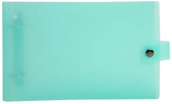 Exacompta 10x Ringbuch aus Polypropylen mit 2 Ringen 30mm f&uuml;r Karteikarten A5 und 125x200mm, Chromaline Pastell - Farben sortiert
