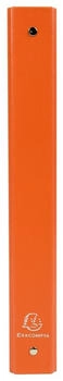 Exacompta 20x Ringbuch PP kaschiert 1,8mm, 4 Ringe 30mm, Rücken 40mm, 32x26cm für DIN A4 - orange
