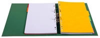 Exacompta 53553E 10x Ordner aus PVC mit 2 Ringen, R&uuml;cken 50mm, 32x29cm f&uuml;r...