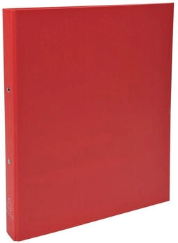 Exacompta 20x Ringbuch PP kaschiert 1,8mm, 2 Ringe 30mm, R&uuml;cken 40mm, 32x26cm f&uuml;r DIN A4 - rot
