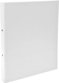 Exacompta 20x Ringbuch PP kaschiert 1,8mm, 2 Ringe 30mm, Rücken 40mm, 32x26cm für DIN A4 - weiß