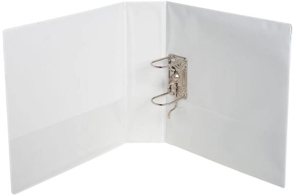 Exacompta 10x Ordner PP, Rückenbreite 60mm, Ringe 50mm, für DIN A4 Maxi, Kreacover - weiß