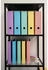 Exacompta 10x Ordner Prem'Touch A4, Rückenbreite 80mm, Aquarel - pastellblau