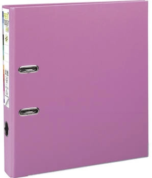 Exacompta 10x Ordner Prem'Touch, innen und au&szlig;en aus PP, R&uuml;ckenbreite 50mm, 32x30cm f&uuml;r DIN A4 Maxi - rosa