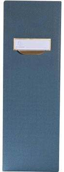 Exacompta 2x Stehsammler, Rückenbreite 100m, 31,2x10,6x26,5 cm für DIN A4 Maxi, Office by me - bleu canard