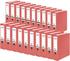 rot (11285632F): Falken 20x A4 Recycolor Ordner 80mm mit geklebtem Rückenschild