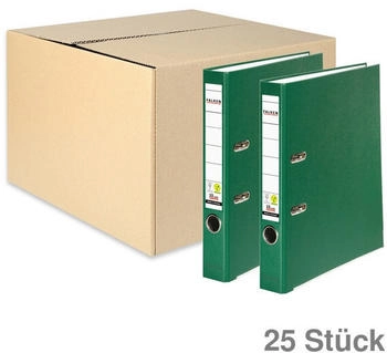 Falken 25x A4 PP Ordner 50mm mit Einsteckschild grün (09984147F)