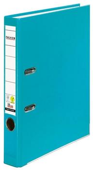 Falken 25x A4 PP Ordner 50mm mit Einsteckschild türkis (11286770F)