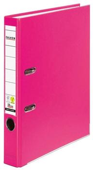 Falken 25x A4 PP Ordner 50mm mit Einsteckschild rosa (11286820F)