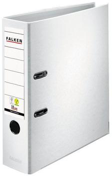 Falken 20x A4 PP Ordner 80mm mit Einsteckschild weiß (09984030F)