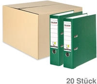 Falken F, 20 St&uuml;ckalken Ordner Vegan, mit Einsteckschild, 230 g/m&sup2;, DIN A4, RB 80