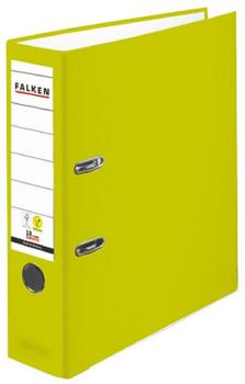 Falken 20x A4 PP Ordner 80mm mit Einsteckschild neongr&uuml;n (23001056F)